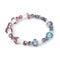 Prune | Argent sterling 925 | Bracelet de luxe en forme de champignon en verre Firefly